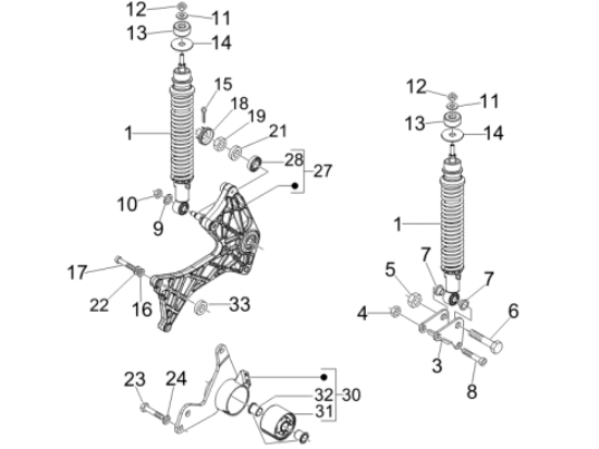 Εικόνα της ΜΟΥΑΓΙΕ ΠΙΣΩ VESPA GTS MY22-1A019545