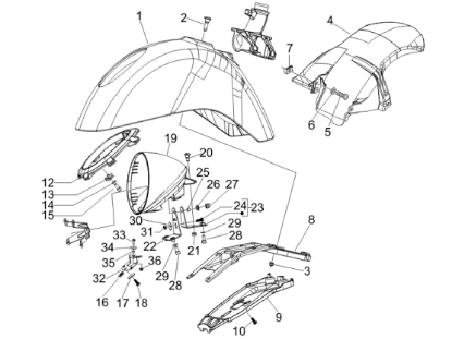 Εικόνα της ΒΑΣΗ ΛΑΣΠΩΤ ΠΙΣΩ VESPA GTV-647892