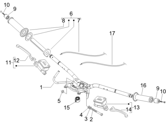 Εικόνα της ΝΤΙΖΑ ΓΚΑΖΙΟΥ VESPA GTV 250-GT250 60 ΚΛΕ-648174