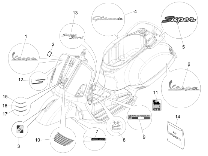 Εικόνα της ΑΥΤ/ΤΟ ΜΟΥΤΣΟΥΝΑΣ VESPA GTS 300 ΜΑΤ-656239