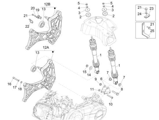 Εικόνα της ΣΕΝΣΟΡΑΣ ABS VESPA GTS 300 4T 4V ie ΠΙΣΩ-1D0007665