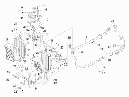 Εικόνα της ΘΕΡΜΟΣΤΑΤΗΣ ΨΥΓΕΙΟΥ VESPA GT-GTV 110°-640017