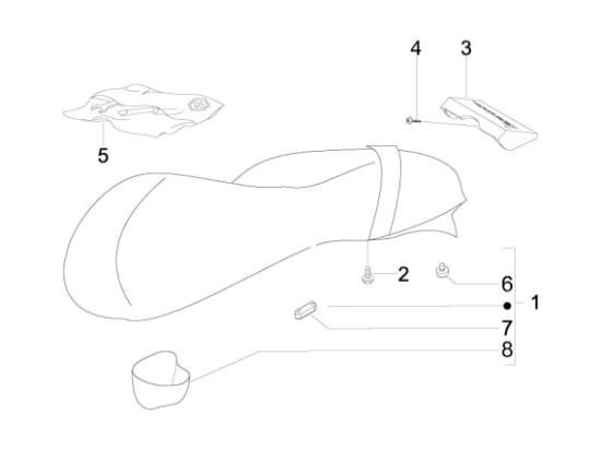 Εικόνα της ΣΕΛΑ VESPA GTS 300 MY14 (ΟΧΗΜΑ 85/Β)-1B000085