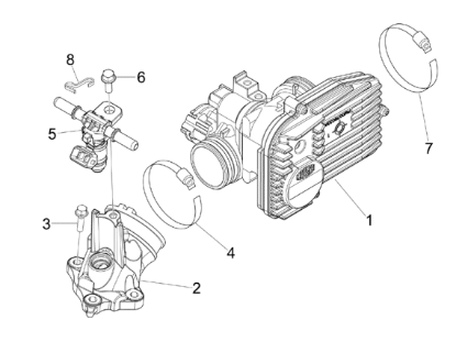 Εικόνα της ΠΕΤΑΛΟΥΔΑ INJECT+ΗΛΕΚΤΡ VESPA GTS 300 E3-CM0848057