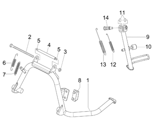 Εικόνα της ΣΤΑΝ ΠΛΑΓΙΟ VESPA GT-GTS-GTV-56465R