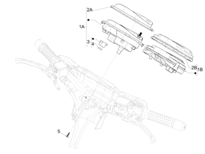 Εικόνα της ΚΟΝΤΕΡ VESPA GTS 300 SPORT ABS-1D001506R