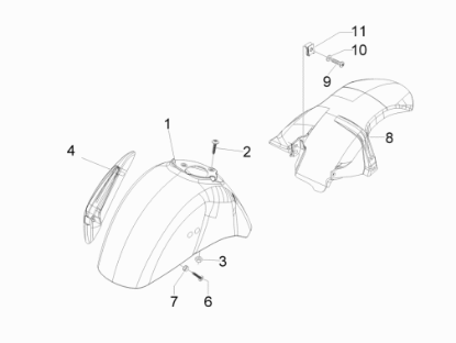 Εικόνα της ΠΟΥΛΑΔΑ ΦΤΕΡΟΥ VESPA GTS-5996776