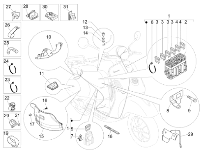 Εικόνα της ΒΑΣΗ ΑΣΦΑΛΕΙΟΘΗΚΗΣ VESPA GTS MY22-641532