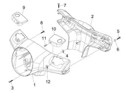 Εικόνα της ΚΑΠΑΚΙ ΤΡΟΜΠΑΣ ΦΡ VESPA GTS ΓΚΡΙ 769Β ΑΡ-59967800H8