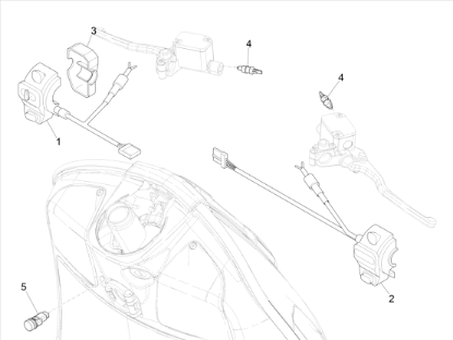 Εικόνα της ΒΑΣΗ ΔΙΑΚΟΠΤΗ VESPA GTV ΜΑΥΡΗ 94/Α ΑΡ-6398580090