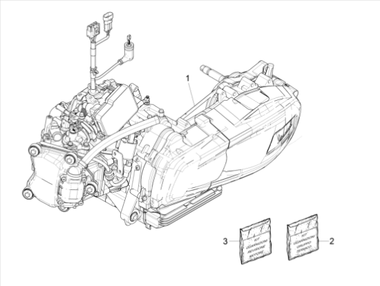 Εικόνα της ΚΙΝΗΤΗΡΑΣ VESPA GTS 300 4S/4V E4 HPE-CM2930015