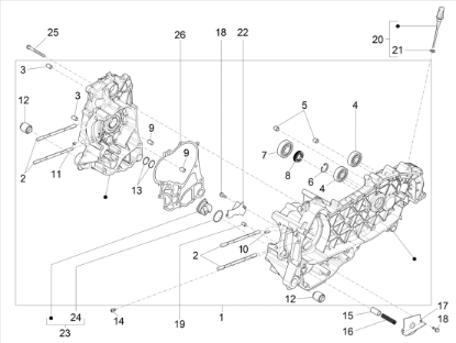 Εικόνα της ΚΑΡΤΕΡ VESPA GTS 300 HPE CAT.1 L-1A01206301