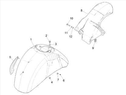 Εικόνα της ΦΤΕΡΟ ΜΠΡΟΣ VESPA GTS G03-65102900G03