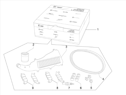 Εικόνα της ΤΑΚΑΚΙΑ ΦΡ LEO-SCAR 100-HAB-SR 125 ΜΠΡ-AP8213460