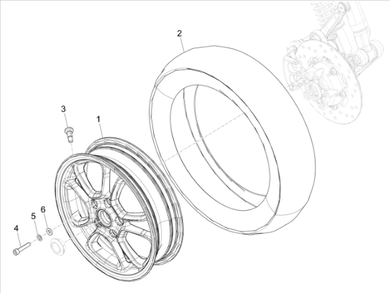 Εικόνα της ΕΛΑΣΤΙΚΟ MICHELIN 120/70-12 51S CITY GR2-CM319110