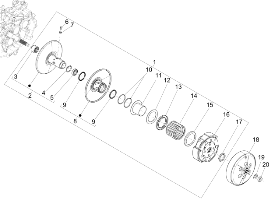 Εικόνα της ΚΟΜΠΛΕΡ ΚΙΝΗΣΗΣ MEDLEY 125-150 E5 17<>21-CM288402