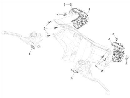 Εικόνα της ΔΙΑΚΟΠΤΗΣ ΦΩΤΩΝ VESPA GTS 125 MY22 ΔΕΞ-1D003880