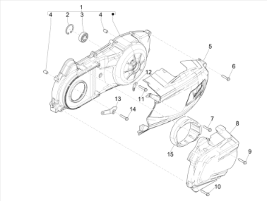 Εικόνα της ΚΑΠΑΚΙ ΚΙΝΗΤΗΡΑ VESPA GTS 300 MY22-1A0130515