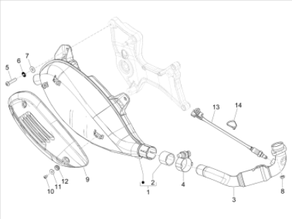 Εικόνα της ΕΞΑΤΜΙΣΗ VESPA GTS 300 MY22-1A022446