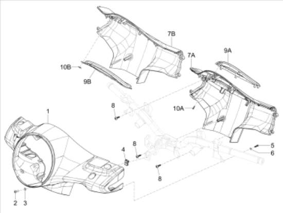 Εικόνα της ΚΑΠΑΚΙ ΤΙΜ ΕΣ VESPA GTS HPE ΠΟΡΤ 711-1B011176000A11