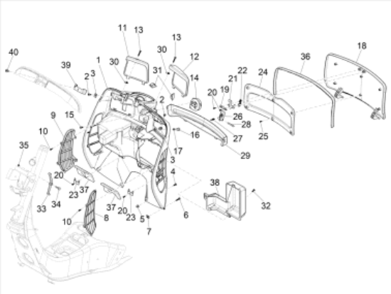 Εικόνα της ΚΑΠΑΚΙ ΝΤΟΥΛ VESPA GTS MY22 ΕΣΩΤ-1B009743