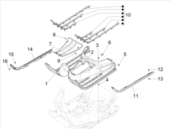 Εικόνα της ΠΑΤΩΜΑ VESPA GTS MY22 AΒΑΦΟ-1B009618