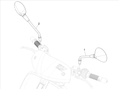 Εικόνα της ΚΑΘΡΕΠΤΗΣ VESPA GTV 300 HPE E5 ΑΡ-CM337401