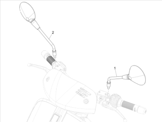 Εικόνα της ΚΑΘΡΕΠΤΗΣ VESPA GTV 300 HPE E5 ΔΕ-CM337402