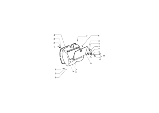 Εικόνα της ΠΕΙΡΑΚΙ ΝΤΟΥΛΑΠΙΟΥ VESPA PX (VNX/VSX)-097523