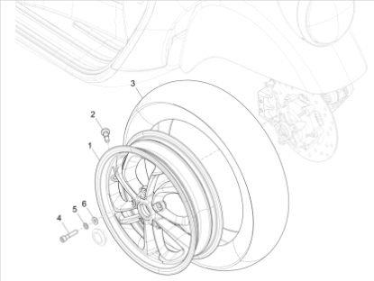 Εικόνα της ΕΛΑΣΤΙΚΟ MICHELIN 120/70-12 51S CITY GR2-CM319110