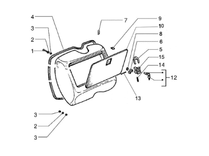 Εικόνα της ΠΕΙΡΑΚΙ ΝΤΟΥΛΑΠΙΟΥ VESPA PX (VNX/VSX)-097523