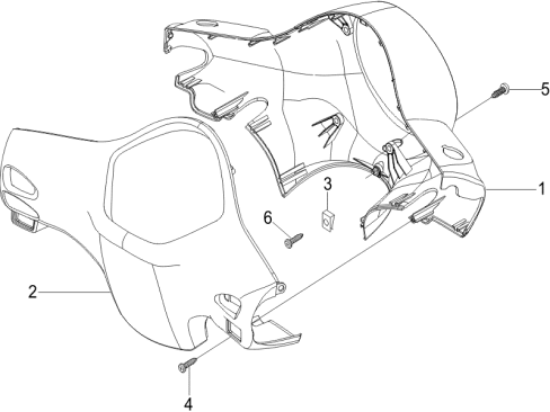 Εικόνα της ΚΑΠΑΚΙ ΤΙΜ ΕΣ VESPA LX ΓΚΡΙ EXCAL 738/A-65293400F2