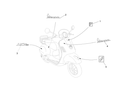 Εικόνα της ΑΥΤ/ΤΟ ΜΠΡ ΦΤΕΡΟΥ VESPA LXV-656889