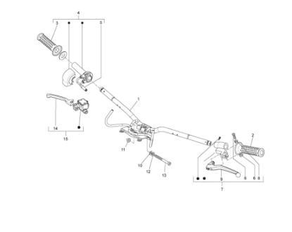 Εικόνα της ΜΑΝΕΤΑ ΑΡ VESPA 125 LXV ΝΙΚΕΛ-648115