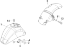 Εικόνα της ΦΤΕΡΟ ΜΠΡΟΣ VESPA LX ΛΕΥΚΟ DIAMANTE 544-66652860BR