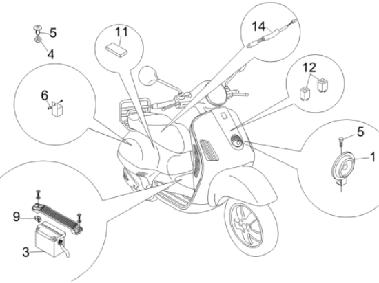 Εικόνα της ΑΝΤΙΣΤΑΣΗ ΚΑΡΜΠΥΛΑΤΕΡ 6,8 ohm SCOOT50 4-582619