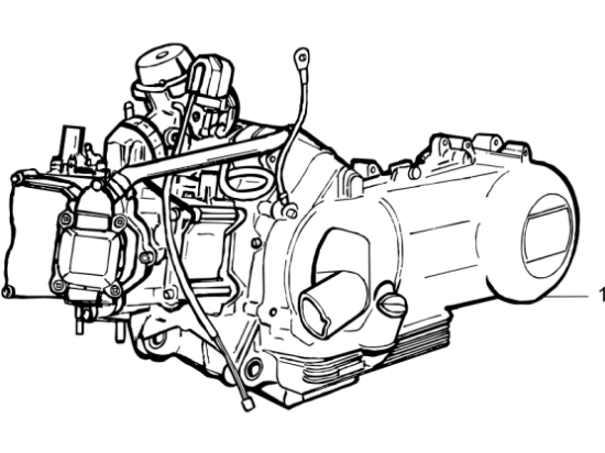 Εικόνα της ΚΙΝΗΤΗΡΑΣ VESPA LX 125 4T/2V E2-CM1269075