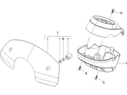 Εικόνα της ΖΕΛΑΤΙΝΑ ΦΕΡΙΓΚ VESPA LXV ΜΕ ΒΑΣΕΙΣ-6249915