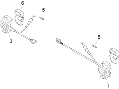 Εικόνα της ΒΑΣΗ ΔΙΑΚΟΠΤΗ ΦΩΤ VESPA 250 ΓΚΡΙ 780 ΑΡ-63985800EP