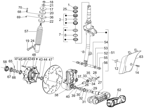 Εικόνα της ΚΑΠΑΚΙ ΜΠΡ ΑΜΟΡΤ VESPA LXV ΓΚΡΙ AVIO 780-60041640EP