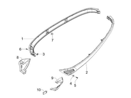 Εικόνα της ΚΑΠΑΚΙ ΜΙΚΡΟ VESPA LX-LXV ΚΟΚΚ 894 ΑΡ-62212940R7