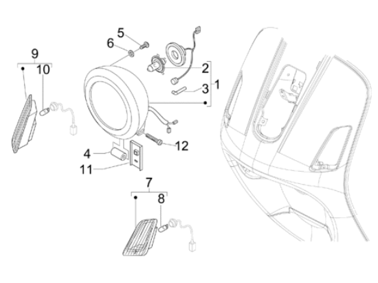 Εικόνα της ΛΑΜΠΑ 12V-10W BAU15s RY10 ΠΟΡΤΟΚ PHILIPS-UGL12093NACP