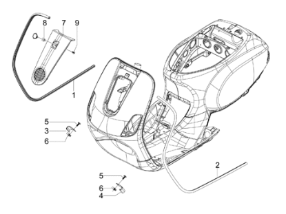 Εικόνα της ΜΟΥΤΣΟΥΝΑ VESPA LX MY09 ΜΠΛΕ 222/Α-65596400DE