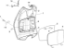 Εικόνα της ΠΟΡΤΑΚΙ ΝΤΟΥΛ VESPA LX 125-150 ΓΚΡΙ 738-62211550F2
