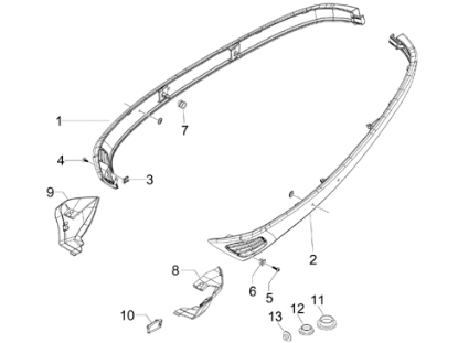 Εικόνα της ΚΑΠΑΚΙ ΜΙΚΡΟ VESPA LX-LXV ΚΟΚΚ 894 ΑΡ-62212940R7