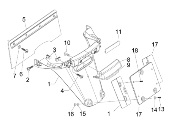 Εικόνα της ΛΑΣΠΩΤΗΡΑΣ VESPA S 50-125 AΒΑΦΟΣ-654261