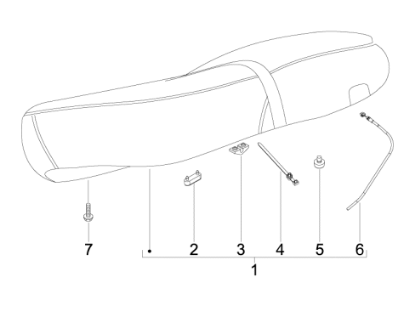 Εικόνα της ΣΕΛΑ VESPA S 125 4T (ΔΙΘΕΣΙΑ)-65428500AN