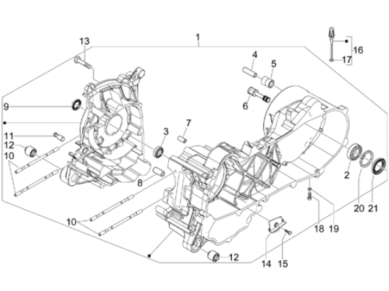 Εικόνα της ΚΑΡΤΕΡ VESPA LX 50 4T-4V-S 50-8488565