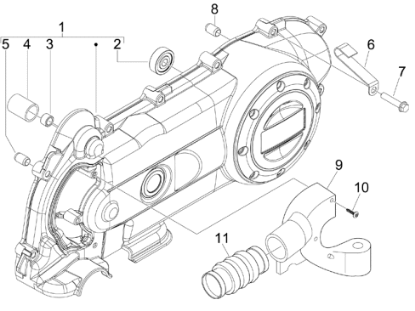 Εικόνα της ΚΑΠΑΚΙ ΚΙΝΗΤΗΡΑ VESPA LX-S 50 4T-4V-8733655