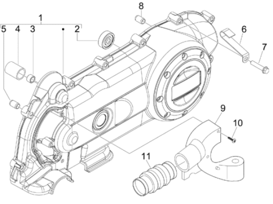 Εικόνα της ΚΑΠΑΚΙ ΚΙΝΗΤΗΡΑ VESPA LX-S 50 4T-4V-8733655